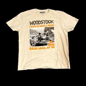 Woodstock Beige T-Shirt | Sz XL Men’s